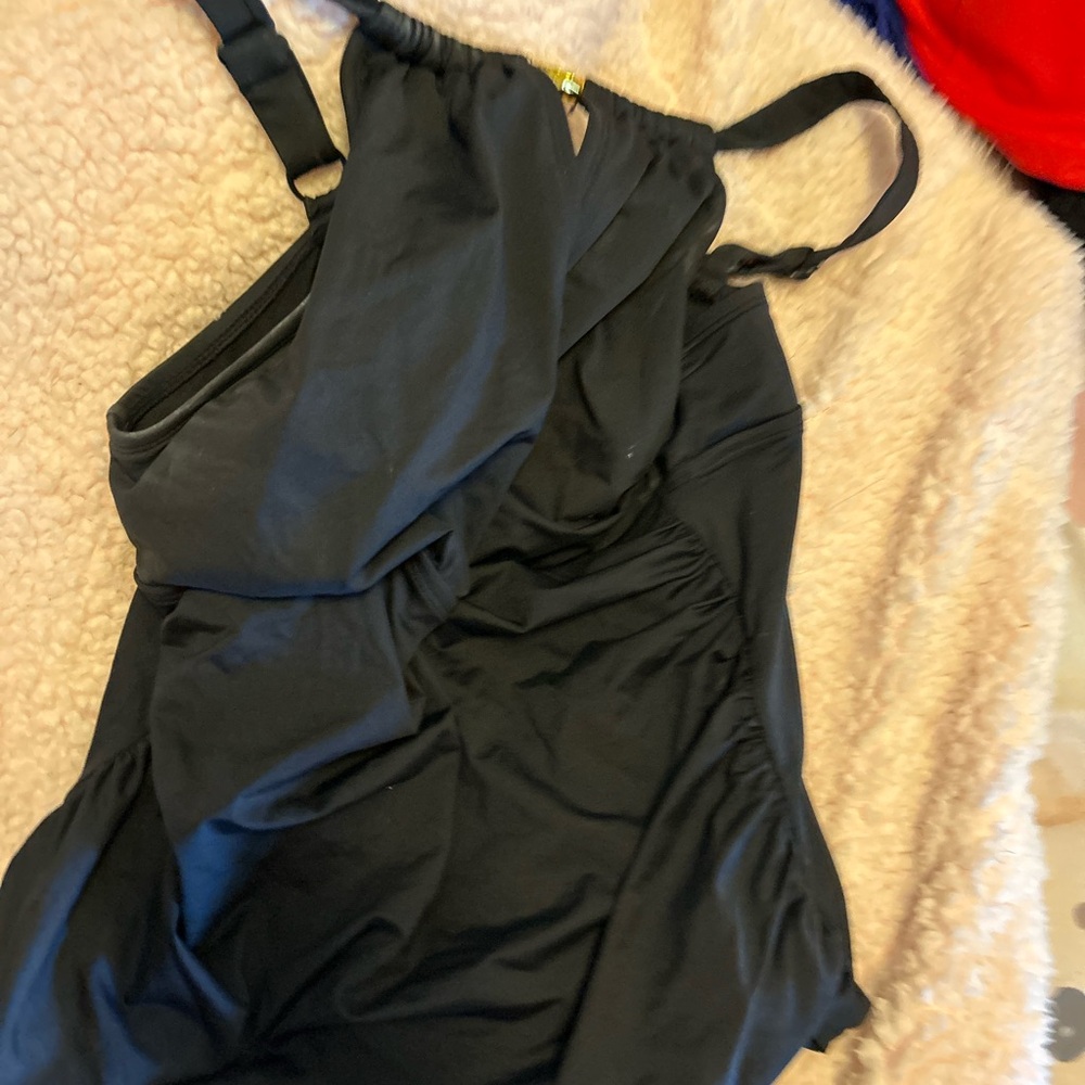 RALPH LAUREN black tankini